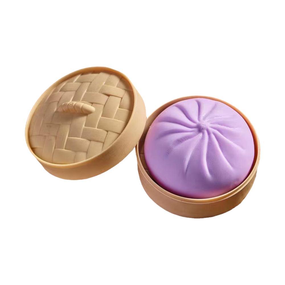 26cm Großes Knödel-Quetschspielzeug Wiederverwendbares Stressabbau-Spielzeug Erwachsenen-Stressball-Spielzeug Party-Mitgebsel Spielzeug 14+ Kindergeburtstagsgeschenk pink
