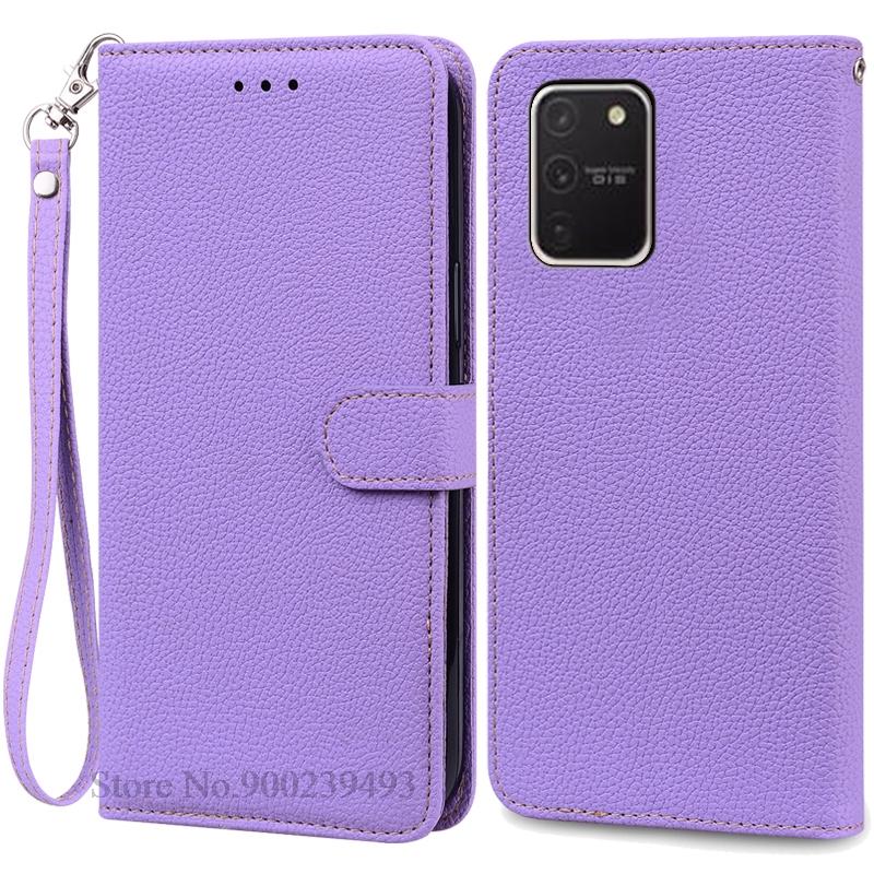 Für Samsung Galaxy S10 Lite Hülle G770F Silikon Luxus Leder Flip Hülle Für Samsung S10 Lite Hülle Galaxy S10Lite Brieftaschenhülle For Samsung S10 Lite