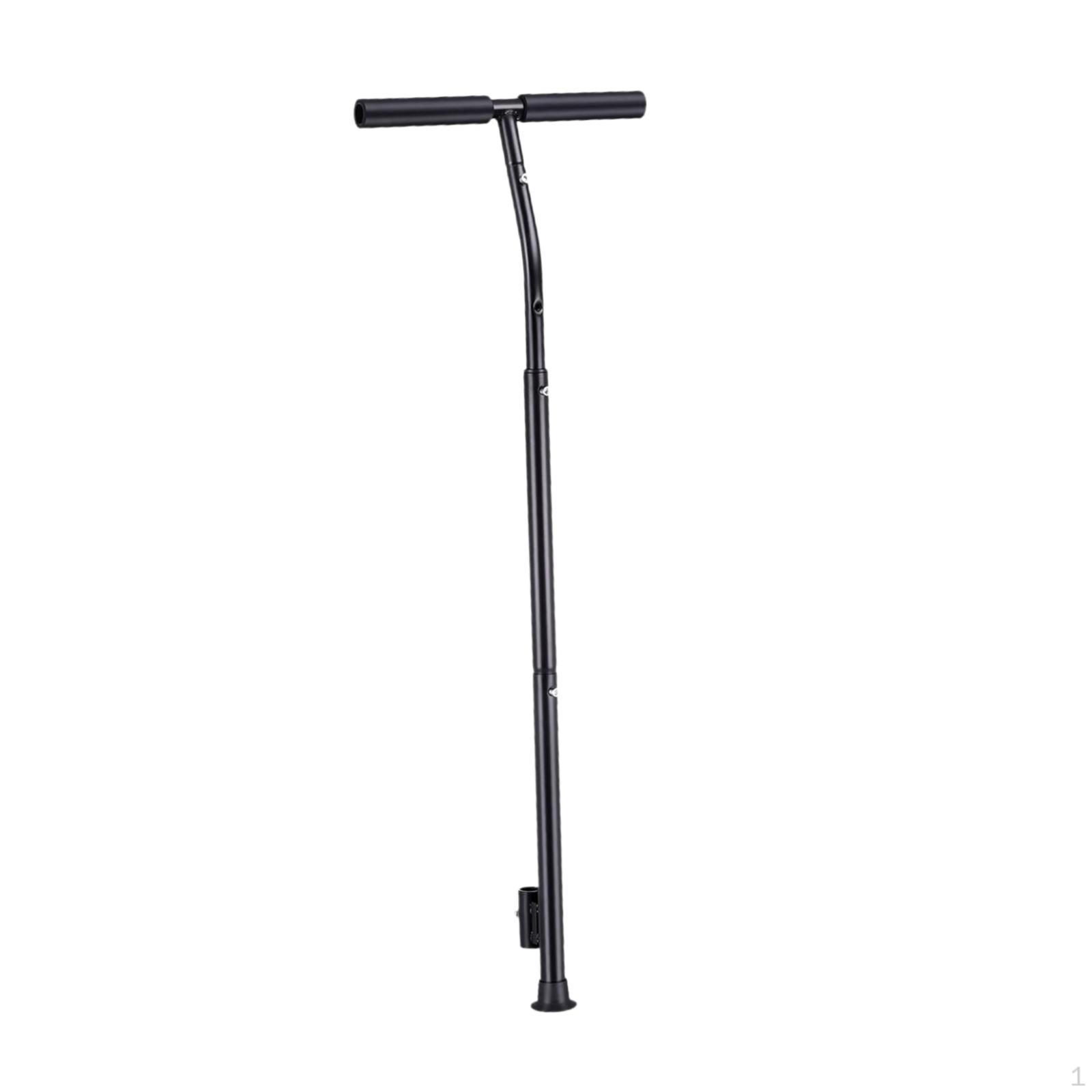 Trampolin Griff Bar Zubehör 3 Ebene Höhe Unterstützung Fitness Ausrüstung Befestigung Rebounder gray