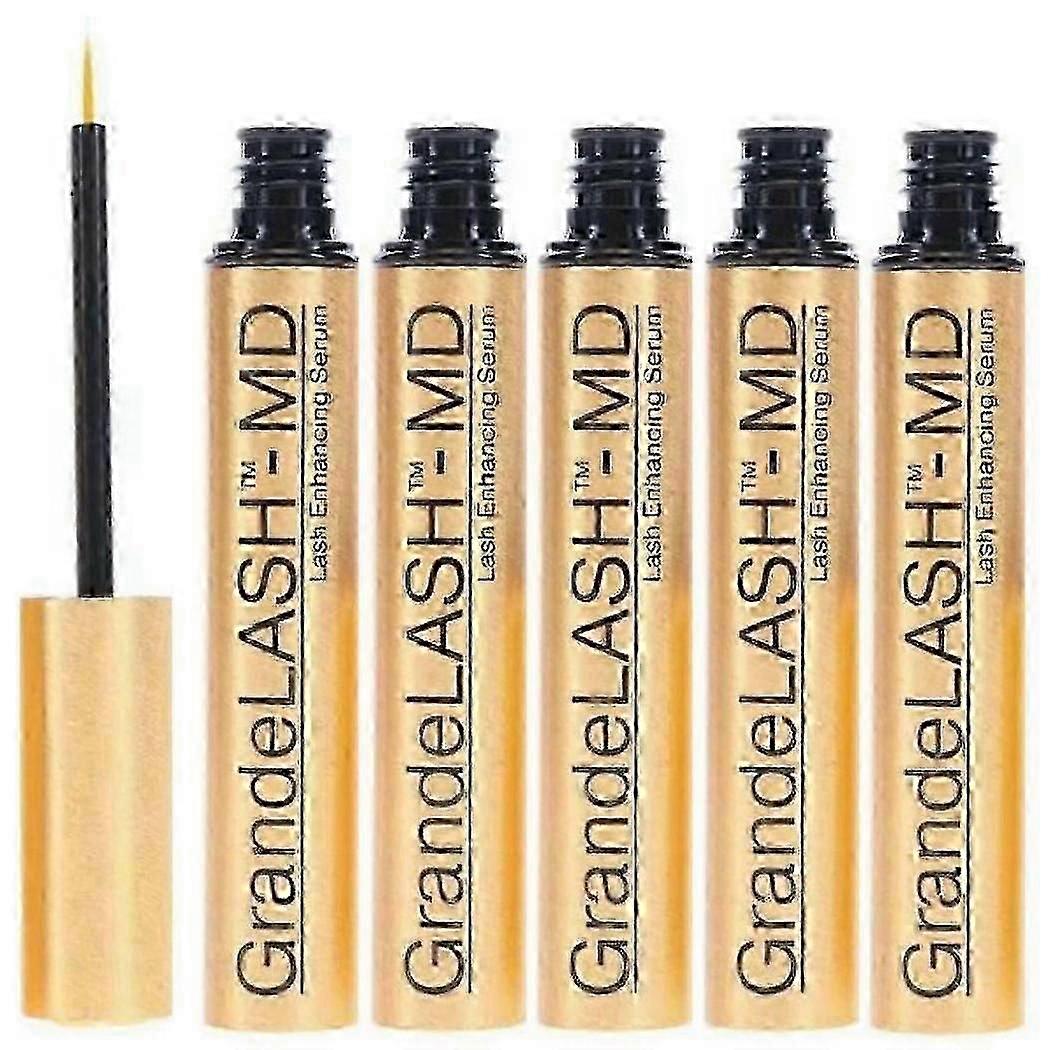 GrandeLASH-MD Wimpern- und Augenbrauen-Wachstumsserum 4ml, Fördert das Wachstum für längere, dichtere Wimpern und Augenbrauen 2pcs