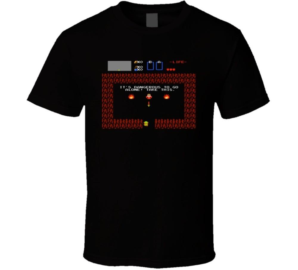 The Legend of Zelda NES Videospiel T-Shirt Unisex T-Shirt L