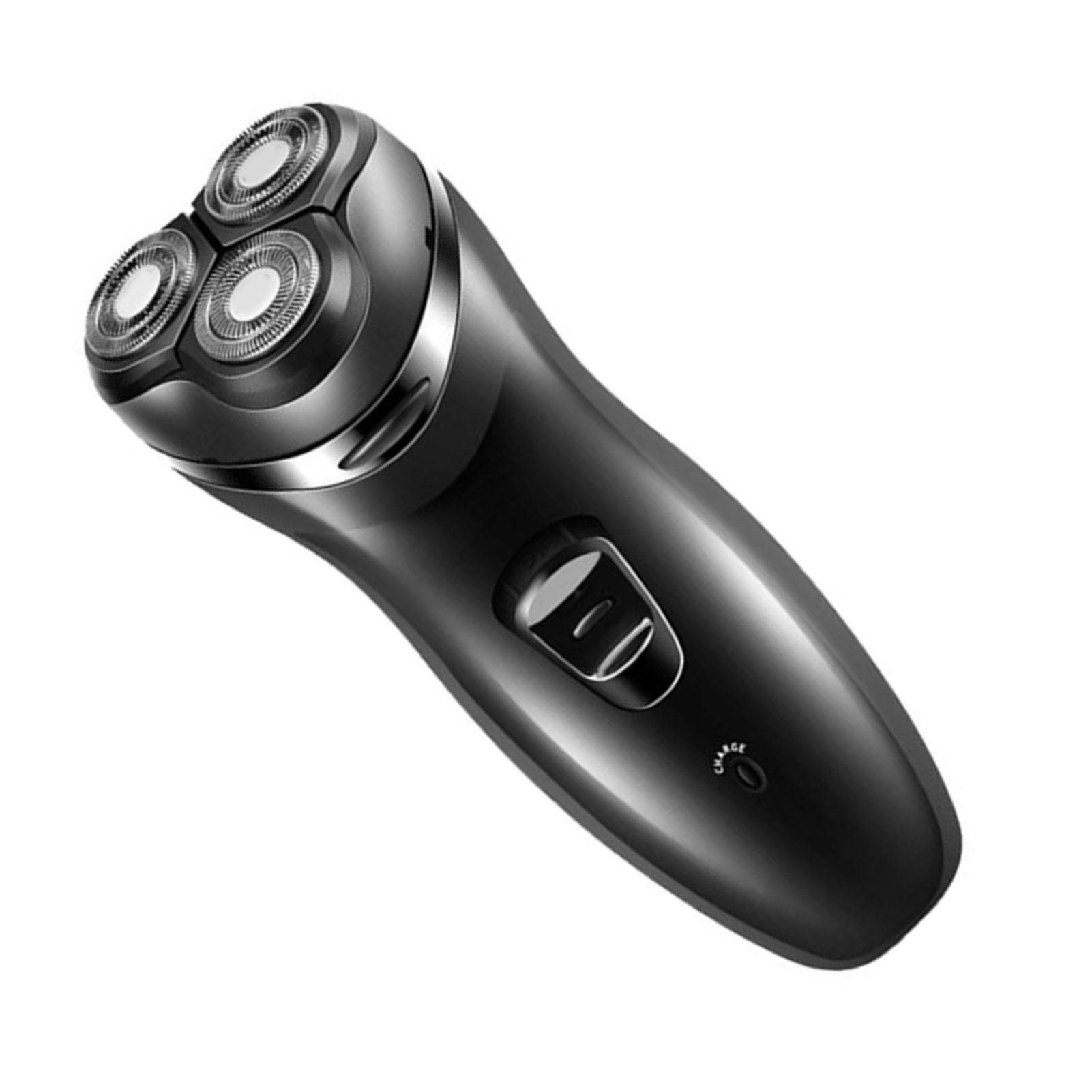 Männer Elektrische Rasierer Wiederaufladbare Cordless 3D Schwimmende Köpfe Bart Trimmer Rasierer Wasserdicht