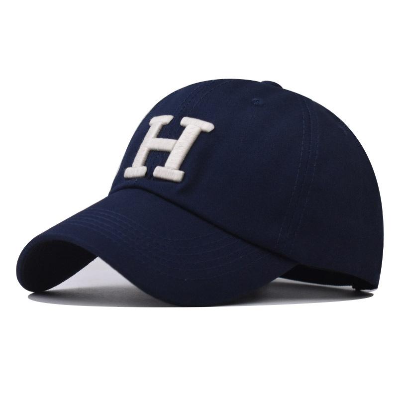 2023 gewaschene Baumwolle Brief H Baseball Kappe Snapback Hut Für Männer Frauen Papa Hut Stickerei Casual hüte Casquette Hip Hop caps 54-60cm