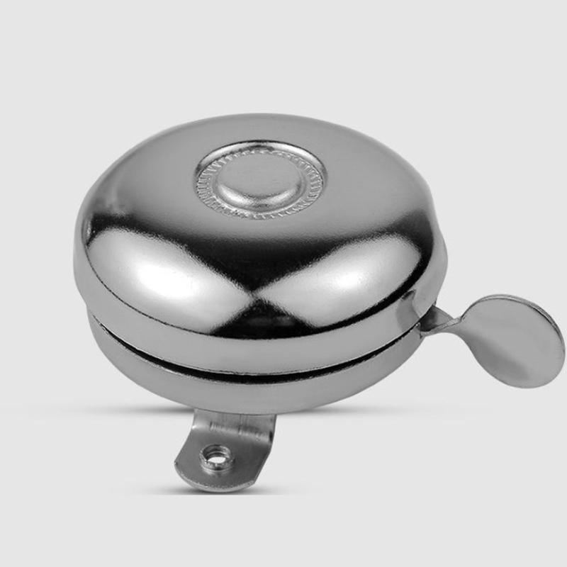 Fahrradklingel Superlaute Universal-Mountainbike-Hupe Hochvolumige Fahrradklingel Rennrad Kinderfahrradklingel silber