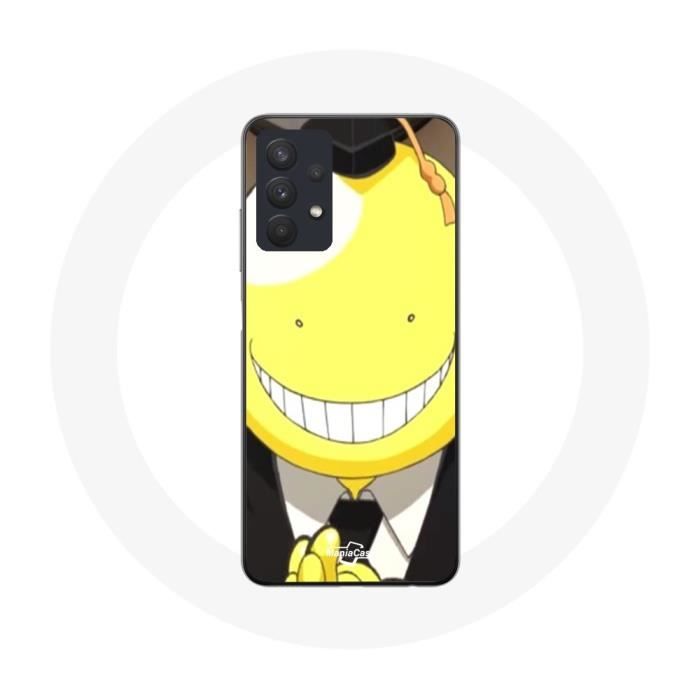 Hülle für Samsung Galaxy A32 5G Koro Sensei Anime und Manga Assassination Classroom Poster Poster schwarz