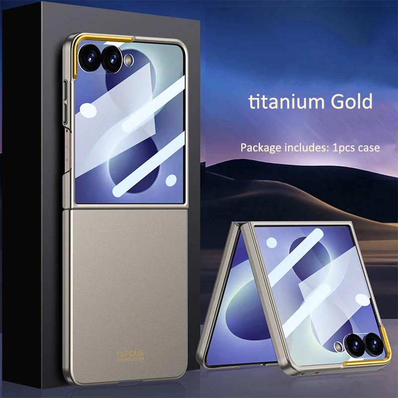 Mikro matt Super dünn Ultra dünn 0,8 mm Kunststoffhülle Für Samsung Galaxy Z Flip8 Flip 8 Galaxy Z Flip 8 black