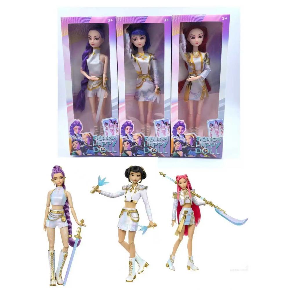 NEU Anime KPop Dämonenjäger Puppe Vinylspielzeug Rumi Mira Zoi Charakter Vinylmaske Figur Geburtstagsgeschenk Fanclub-Geschenke