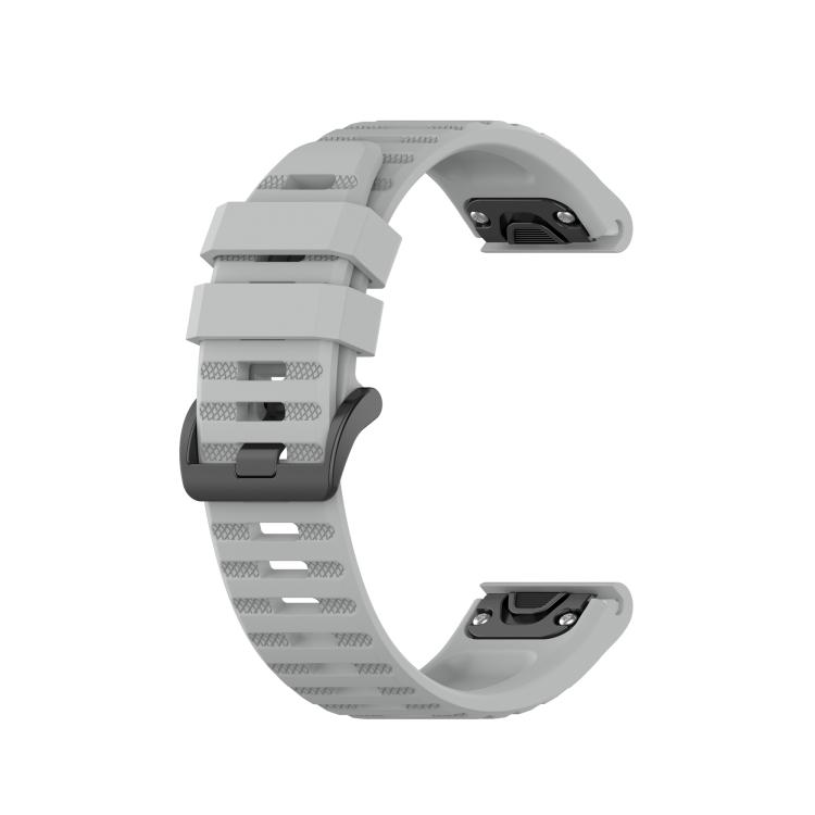 Für Garmin Approach s62 Silikon-Uhrenarmband For Garmin Approach s62 graue