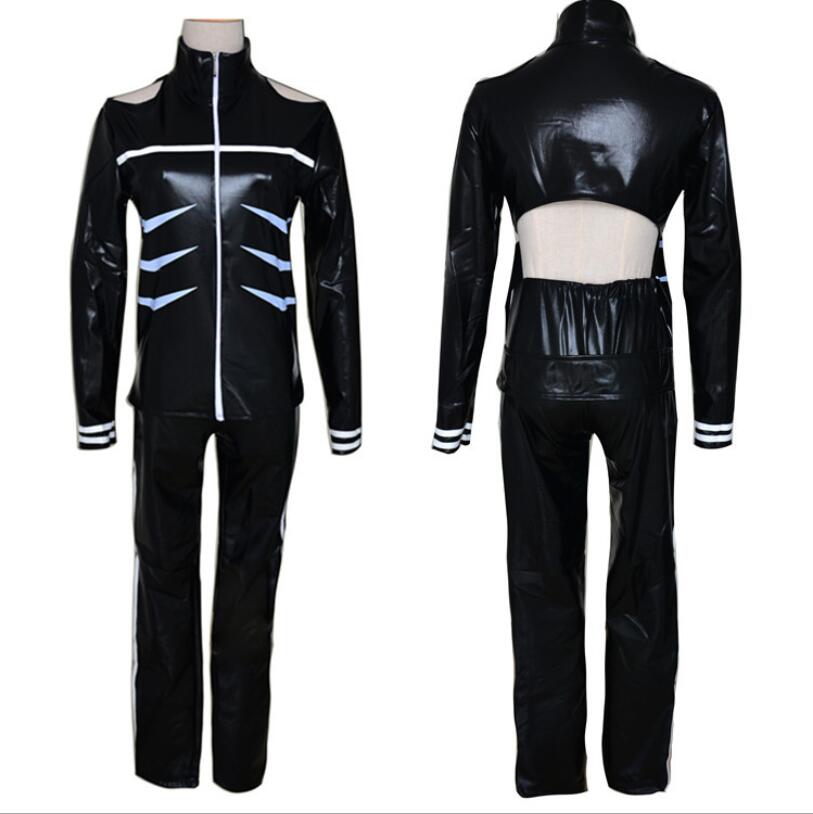 Anime Tokio Ghoul Kostüm Kaneki Erwachsene Jungen Schwarz Komplettset für Show Cosplay Party Ken Kaneki Kostüm xl