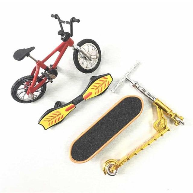 Mini-Scooter, zweirädriger Roller, Lernspielzeug für Kinder, Finger-Scooter-Fahrrad