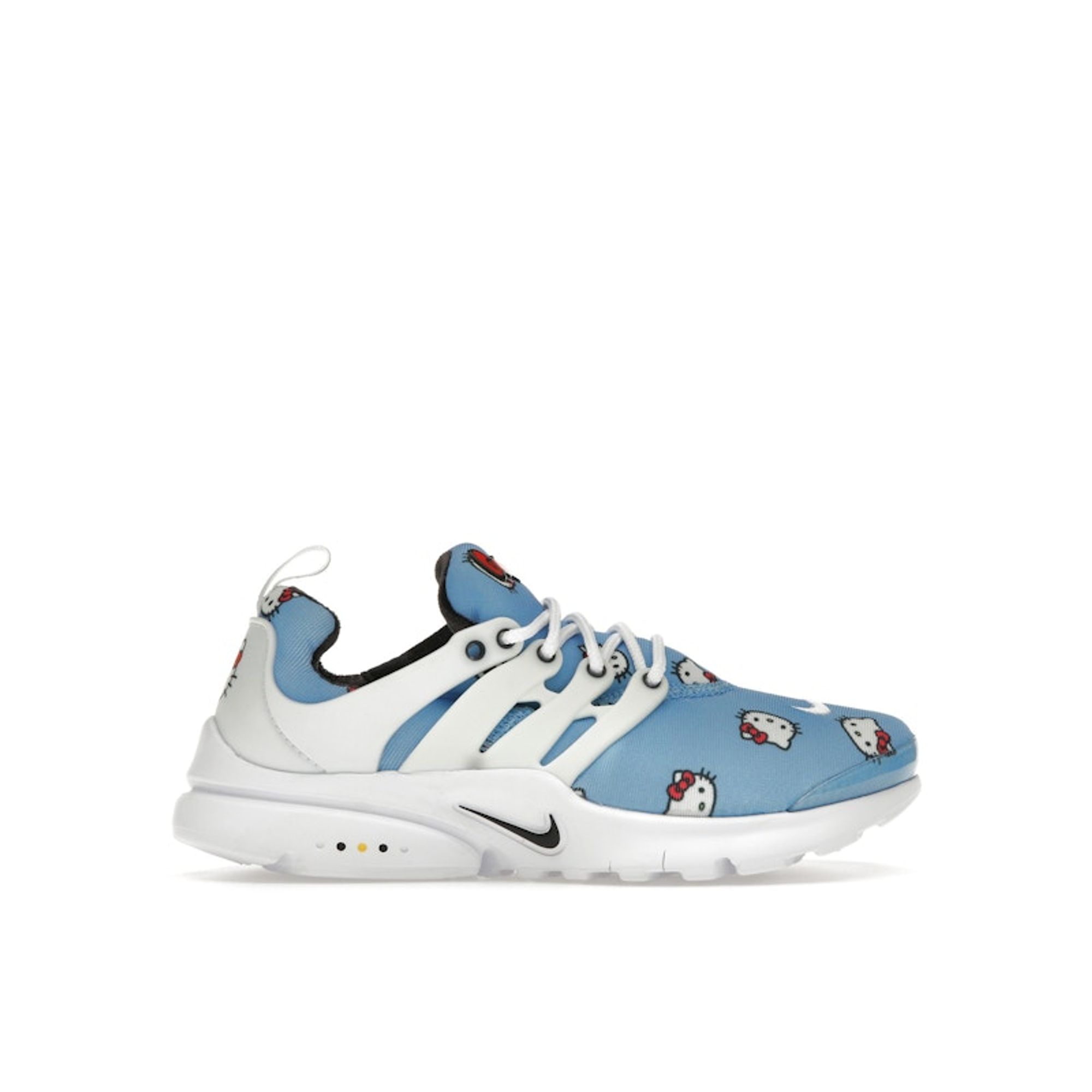 Nike Hello Kitty x Air Presto PS University Blue Kinder-Sneaker Weiß Hellkarmesinrot Schwarz DH7780-402 33.5