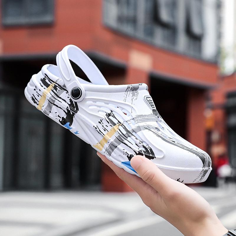 Neue Herren Strandsandalen Outdoor Angelsandalen Designer EVA Sommer Garten Clogs Herren Sandale Outdoor Hausschuhe Große Größe 46 47 48 49 45