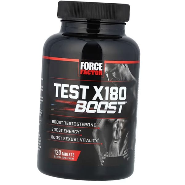 Testosteron-Booster, Test X180 Boost, Force Factor  120 Tabletten (08641012) 120tab