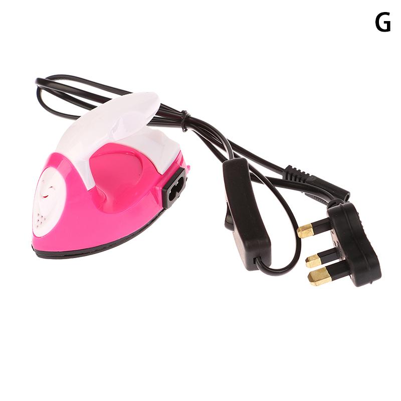 Mini-Bügeleisen, elektrisches Bügeleisen, tragbar, handlich, Wärmepresse, DIY, kleines Bügeleisen zum Bügeln von Kleidung, Wäschegeräte, EU/US/UK-Stecker G-UK