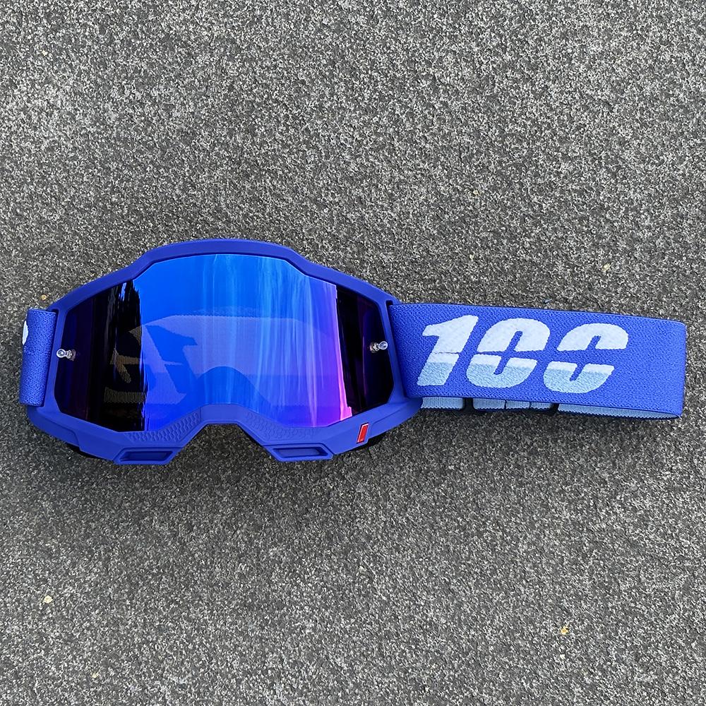 100 Motocross Brille MX Offroad Maske Helme Brille Ski Sport für Motorrad Dirtbike Brille