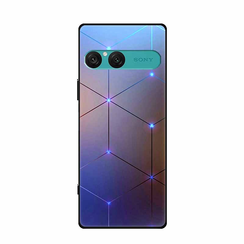 Für Sony Xperia 10 VII Hülle Silikon Planet Cooles Tier TPU Weiche Rückabdeckung für Sony Xperia10 VII Handyhüllen XQ-FE54 XQZ-CBFE Xperia 10 VII