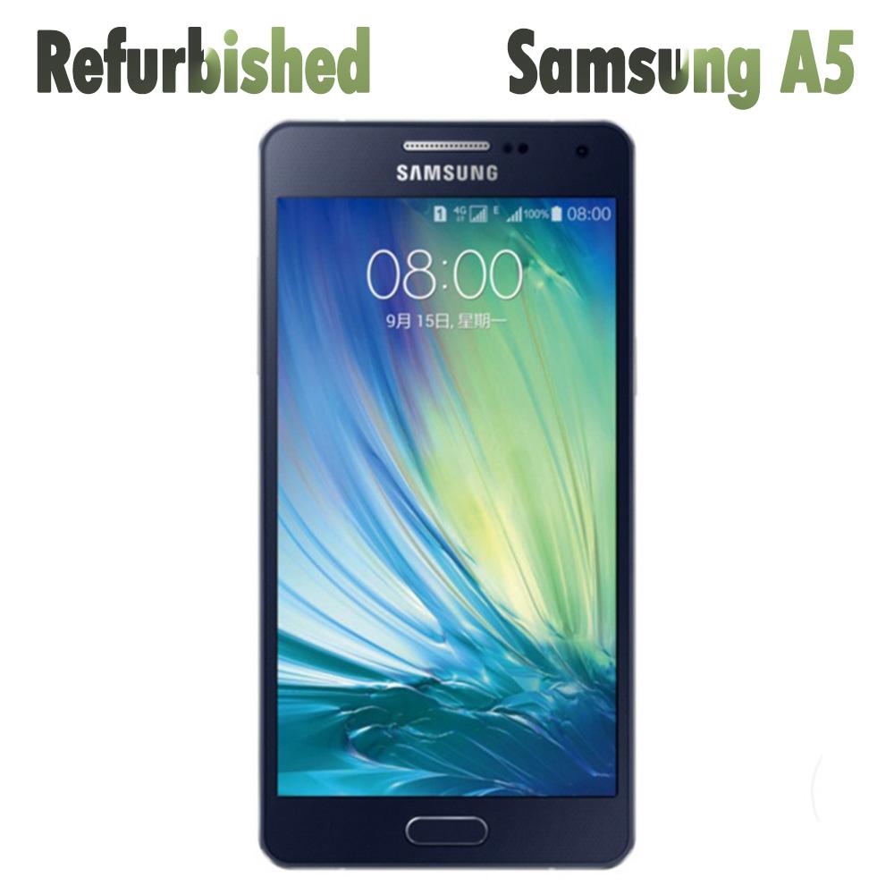 95% neues Refurbished Samsung Galaxy A5 A5000 2GB RAM 16GB ROM Mobiltelefon Simple Set weiß