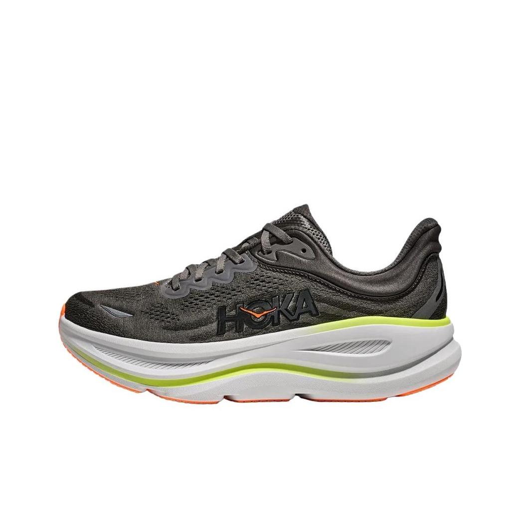 Hoka One One Bondi 9 Bequeme Weiche Lässige Laufschuhe Herren Laufschuhe 1162011-ALTG 44 black