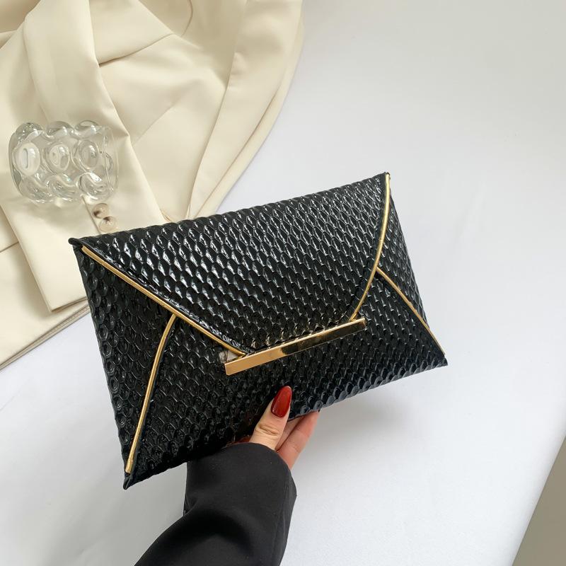 Schöne und personalisierte Umschlagtasche im neuen Stil, personalisierte kleine quadratische Tasche, modische, einfache und modische Umschlagtasche gray