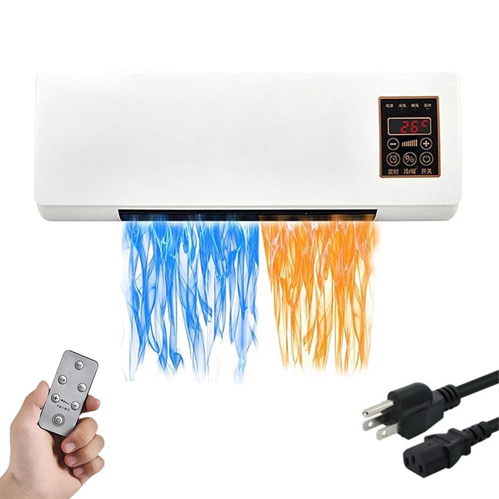2025 NEUE Wandmontage Klimaanlage Tragbare Mini-Split Max Klimaanlage Heizung und Kühlung 2 in 1 Leiser Luftkühler mit Fernbedienung