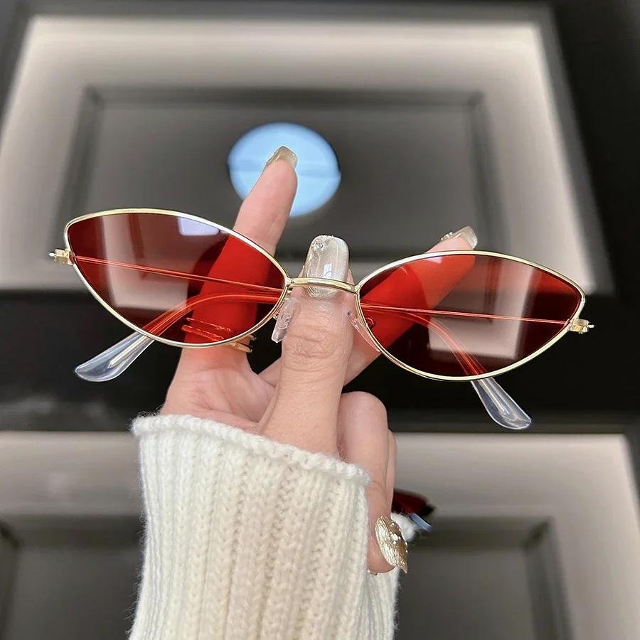 Retro Cat Eye Sonnenbrille Damen Herren Stylisch Designer Retro Sonnenbrille Damen Herren Sonnenbrille Punk Outdoor Spiegel Oculos De Sol Other gray