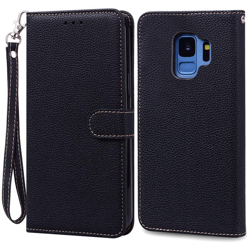 S9/S9 Plus Hülle Für Samsung Galaxy S9 Hülle G960F Leder Brieftasche Klapphülle Für Samsung Galaxy S9+ S 9 Plus G965 Coque Handyhülle For Samsung S9 Plus