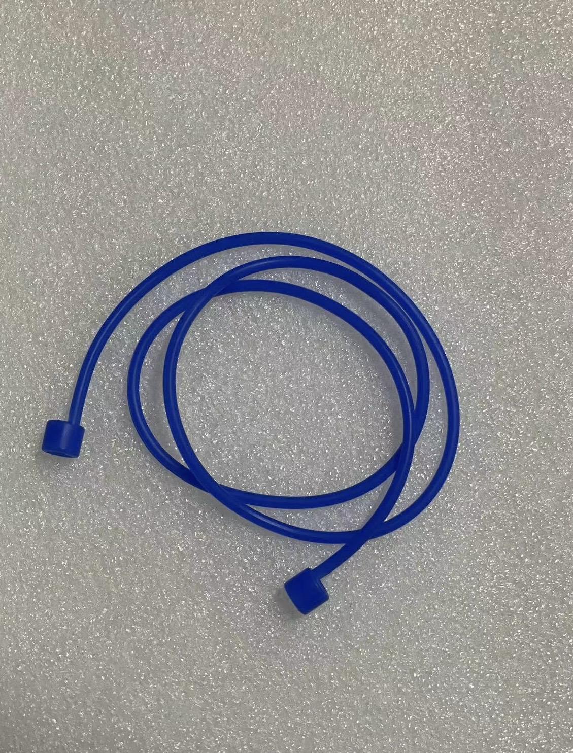 Anti-verlorenes Silikon-Umhängeband für Airpods Pro 1 2 3 Bluetooth-Kopfhörer-Seil für Airpods Pro 2 Anti-Lost Loop Only blau