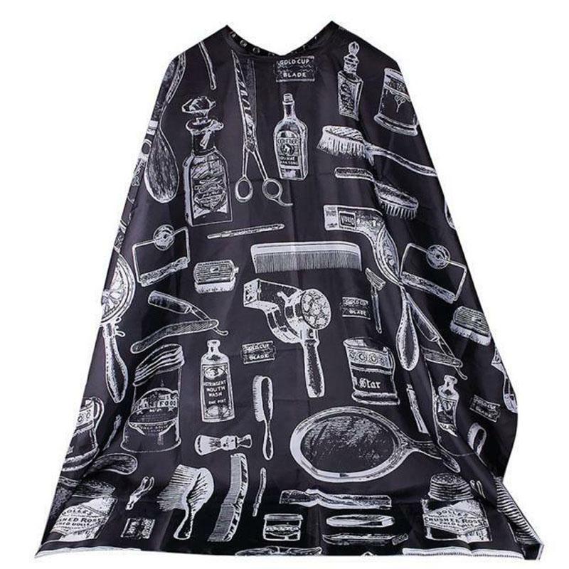 Wasserdichter Salon-Haarschnitt-Friseur-Friseur-Friseur-Umhang-Haar-Tuch-Kleid
