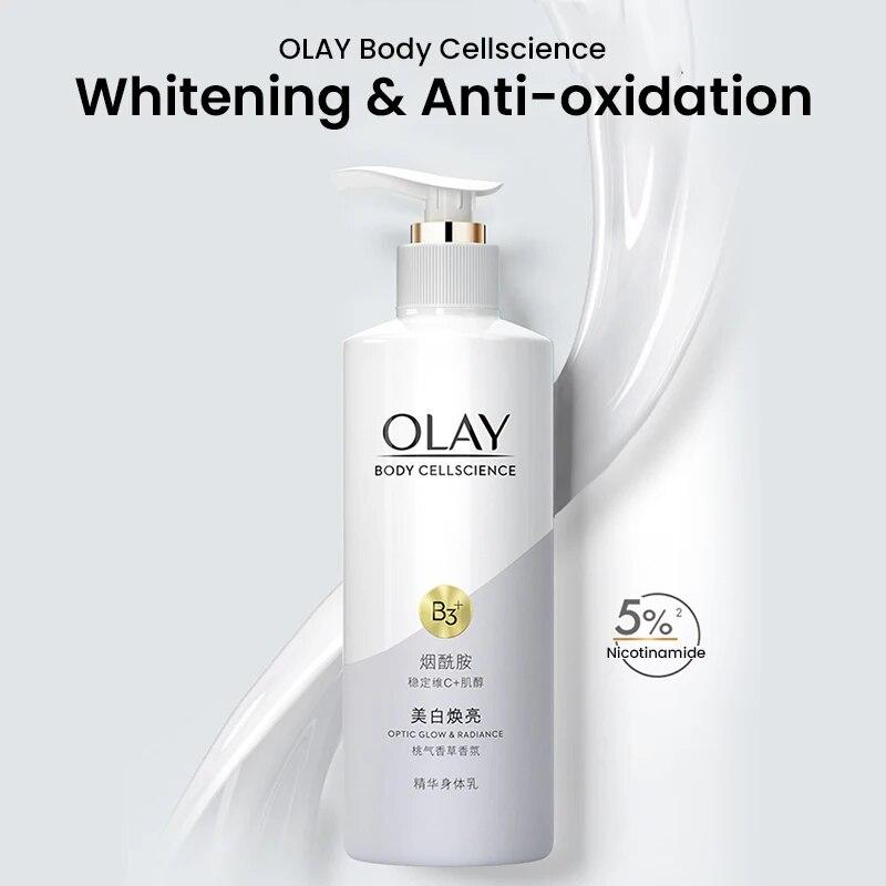 Olay Body Lotion B3+ Vitamin C 250 ml Körpermilch Nicotinamid VC Essenz Whitening & Moisturizing Body Cream