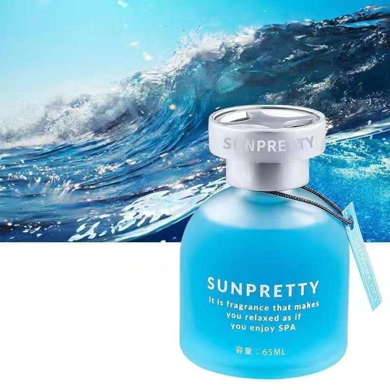 Autozubehör, Auto-Aroma-Diffusor, großes Fassungsvermögen, Auto-Lufterfrischer, Parfümflasche, Diffusor für ätherische Öle, Dekoration, Innenzubehör für Zuhause Ocean breeze