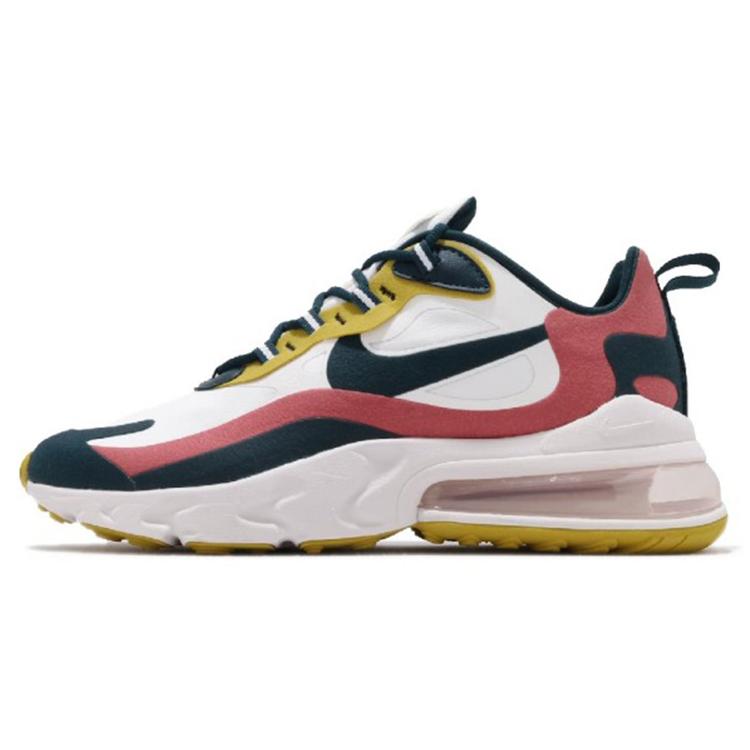 Nike Air Max 270 React Weiß Türkis Gelb CT1264-103 44.5