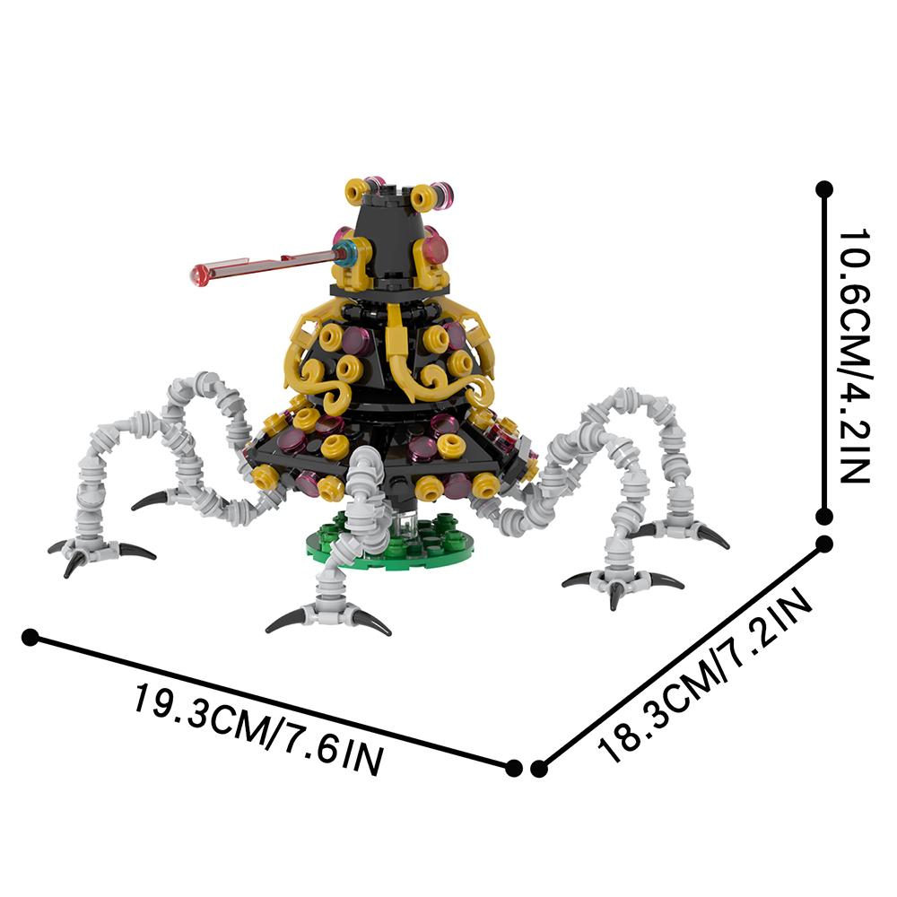 20CM 7PCS MOOXI Variety Game Charaktere Poppy DIY Diorama Bausatz Für Erwachsene Bausteine Set Kinderspielzeug MOC Steine Geschenke