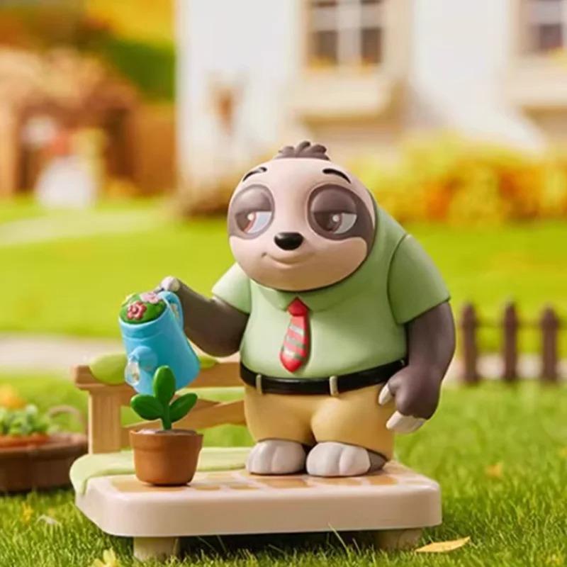 MINISO Disney Zootopia Herbstgarten Serie Blind Box Spielzeug Kawaii Anime Actionfigur Caixa Caja Überraschung Mystery Box Puppen Mädchen