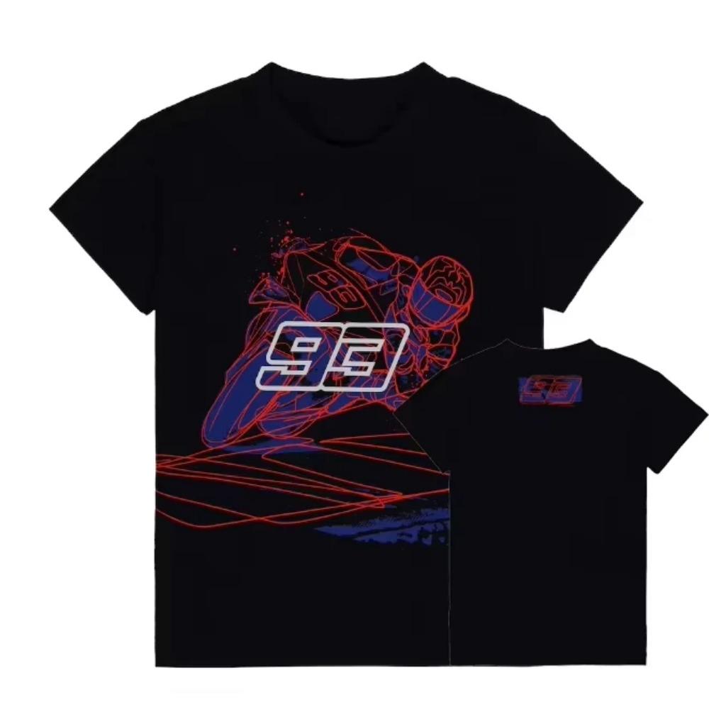 2025 Neu Sommer Motorrad Marc 93 Sport #93 Übergroßer 3D-Druck Outdoor Motorrad für Fans Erwachsene/Kinder T-Shirt XL
