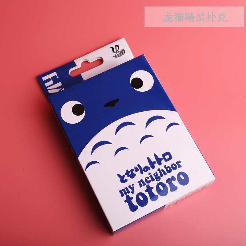 Anime Poker Karten Spielzeug SAO Fairy Tail Jujutsu Kaise Dämon Slayer Danganronpa Brettspiel Karten Hardcover Poker Spielzeug Geschenk totoro