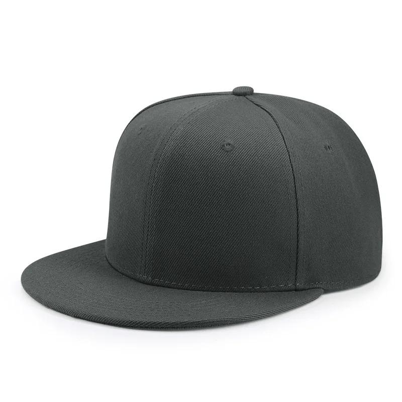 Große 64cm Geschlossene Rückseite Skateboard-Kappe Damen Fitted Baseballkappe XXL Herren Übergröße Snapback-Kappen Schlichte Fußballmütze 60cm 62cm 60cm dunkelgraue
