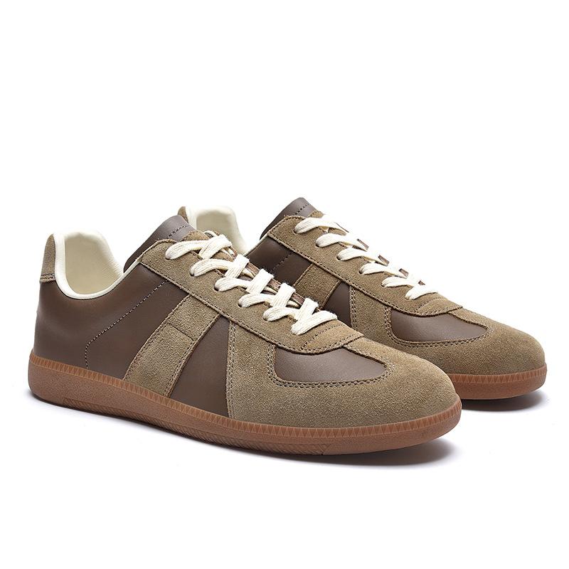 Herrenmode Freizeitschuhe Unisex Sport Paar Weiß Leichte Sportschuhe Retro Bequeme Weiche Sneaker Vielseitige Slipper 42