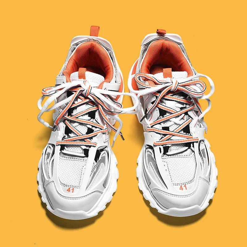 Mode Herren Sneakers Walking Männer Casual Schuhe Mode Marke Laufen Sport Männlichen Mann Sneakers Schuhe für Männer Designer Plattform Herren Schuhe 40