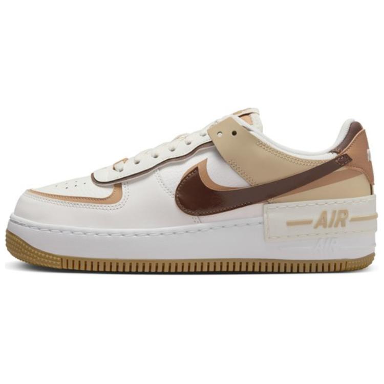Nike Air Force 1 Low Shadow Flax Sesame Damen-Sneaker DZ1847-106 40.5