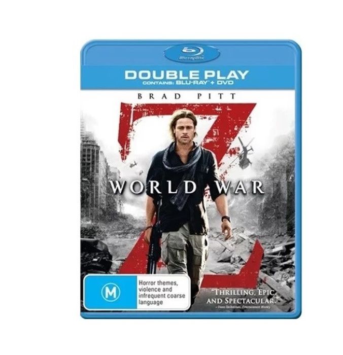 BLU-RAY-FILM World War Z DOPPELPLAY BLU-RAY + DVD von BRAD PITT