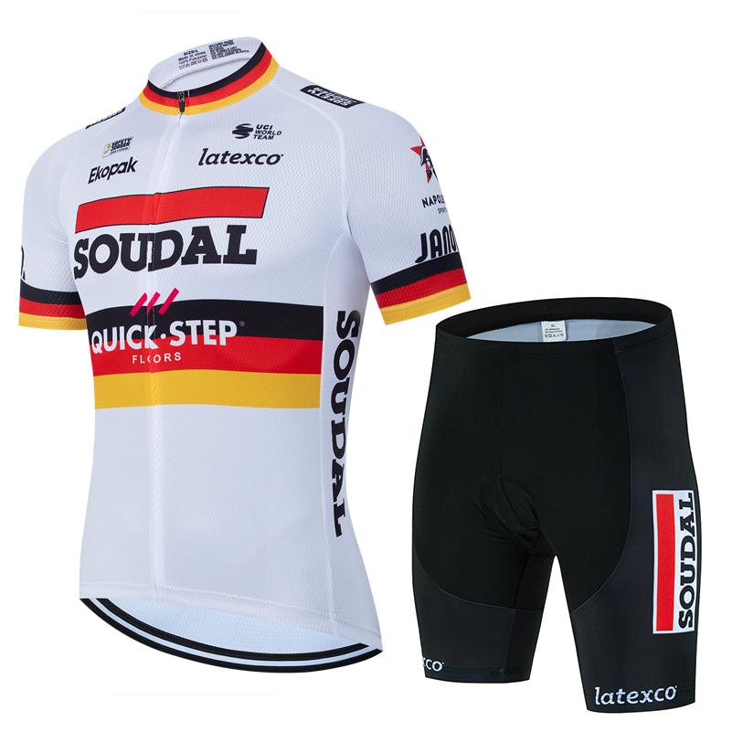 2026 Sommer Atmungsaktives Radsportanzug-Set Step Cycling Trikot-Sets MTB Fahrradbekleidung Kurze Ärmel Radsport Fahrradkleidung Ropa Ciclismo Hombre Maillot Asian size-3XL