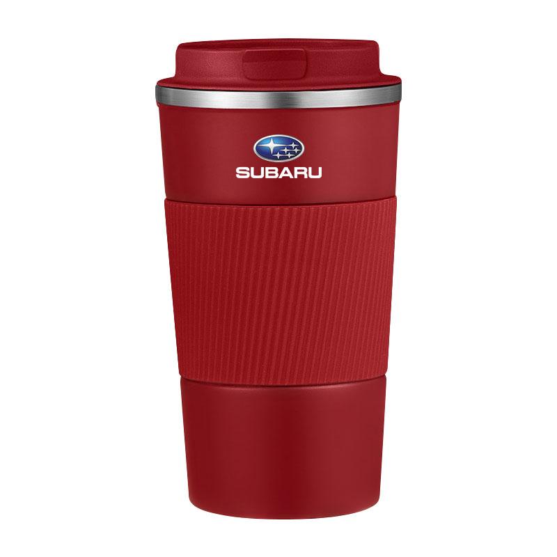 Edelstahl Gazoo Racing Emblem Kaffee Thermosflasche Thermobecher Für Subaru Forester impreza Outback Legacy Tribecacar WRC XV Autozubehör rot