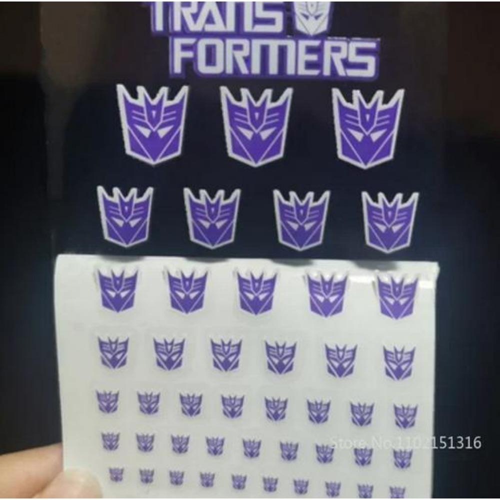 Decepticons Autobots G1 Aufkleber 45+ Symbol Decal für Custom DIY Szene Zubehör Dekoration Autoaufkleber