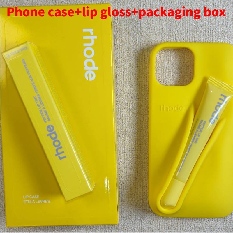 Für 11 Iphone Rhode Lipgloss Silikon 3D Handyhülle Bunt Geschenk Verwendung Yellow