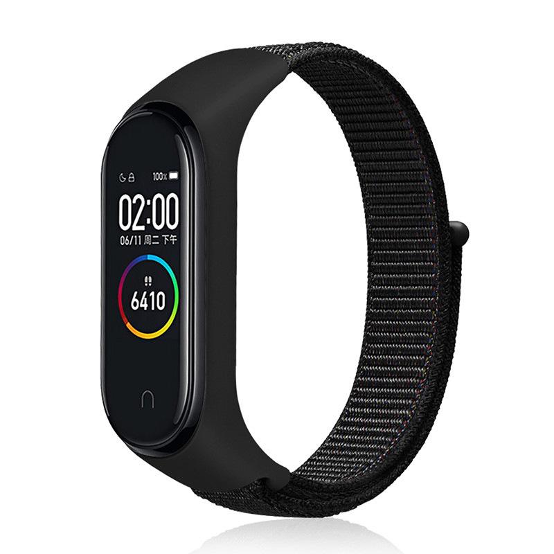 Armband für mi band 5 6 7 8 Strap Nylon Sport schleife uhr Gürtel pulsera correa Miband strap Armband für xiaomi Mi band 4 3 Armband For MI Band 5 6