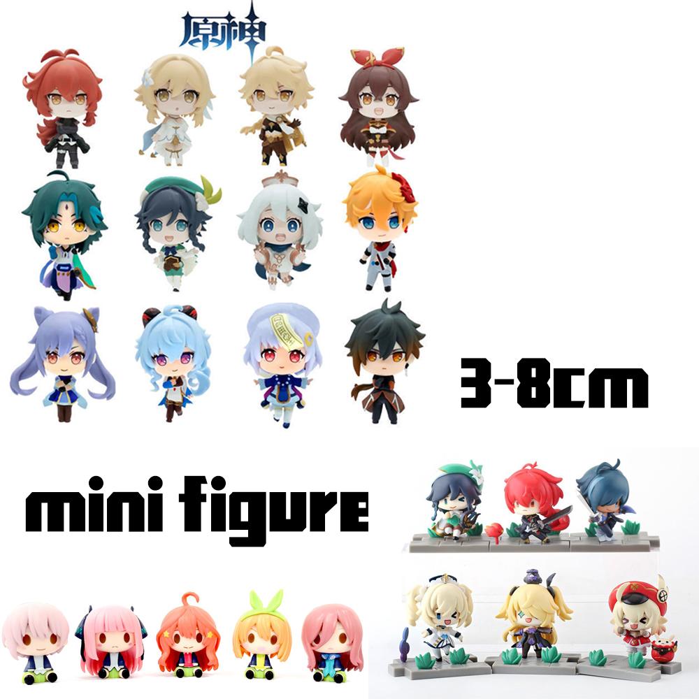 Genshin Impact Mystery Box Anime Modell Spiel Actionfigur Blind Box Glücksmodell Puppe Schönes Design Perfektes Geschenk