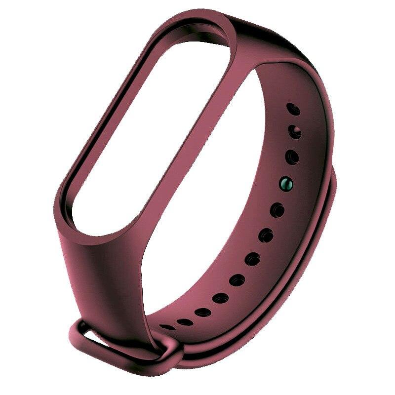 Armband für Xiaomi Mi Band 7 Smart Band 6 5 4 3 Silikon-Armband Armband Armband Ersatz Sport Wasserdichtes Band für Xiaomi Mi Band 7 Soft Strap For mi band 5 or  6