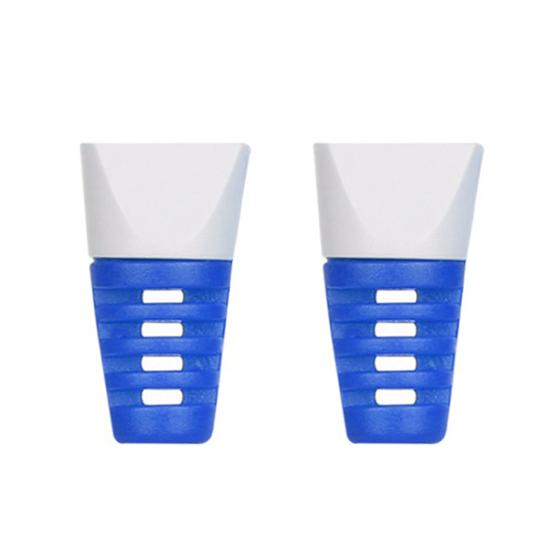 2 Stücke Kabelschutz Universal Anti-bruch PVC Telefon Ladegerät Ladekabel Telefon Zubehör dunkelblaue