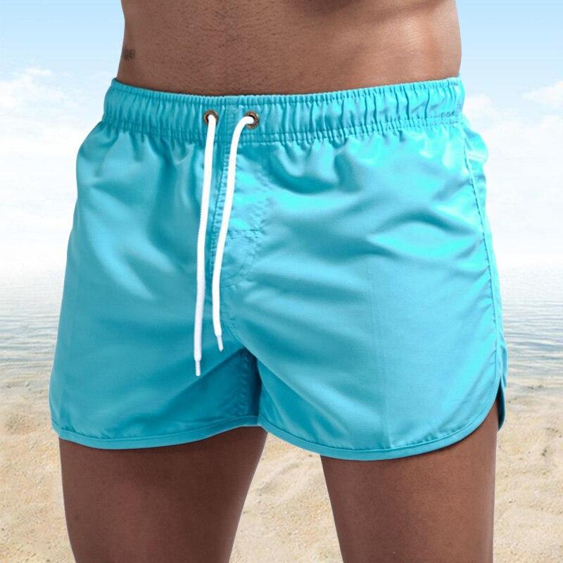 9 Farben Schnell trocknende Shorts Laufsport Shorts Herren Shorts Sommer Strandshorts Boxershorts Freizeitshorts Strandshorts XL blau
