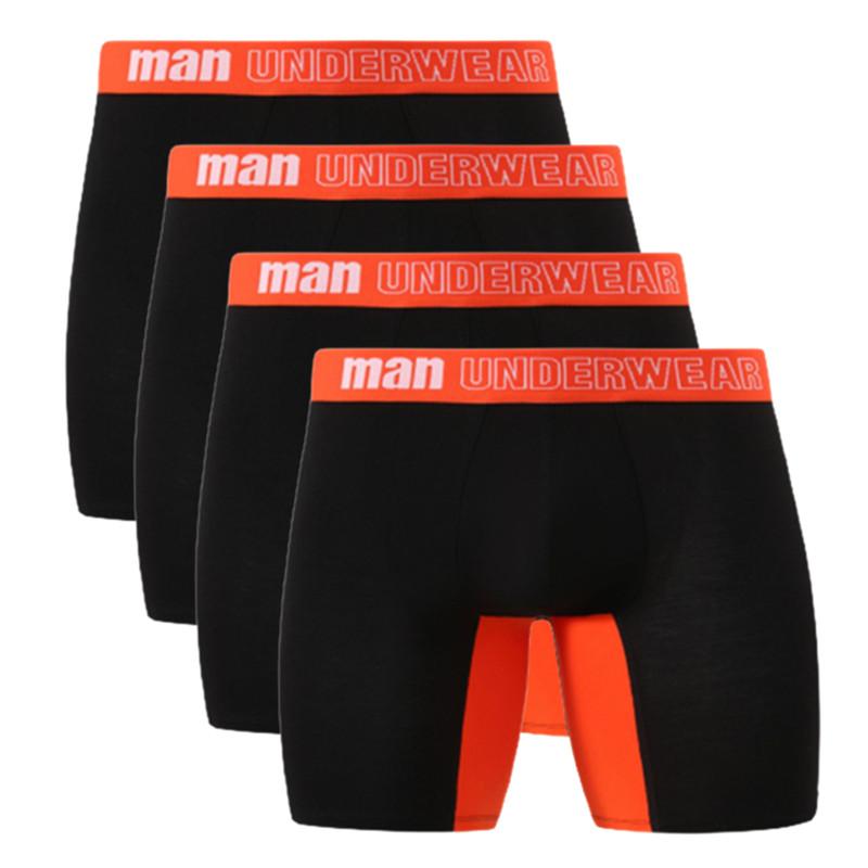 4 Stück Herren-Slips, große Größen, Unterwäsche, Boxershorts, Unterhosen, Unterhosen, ML, XL, XXL, XXXL, 4XL, 5XL, 6XL, 7XL M red
